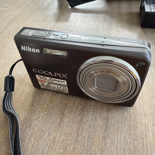 Nikon coolpix s550 braun - nikon,
