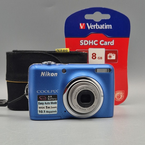 Nikon coolpix l23 blau - coolpix,