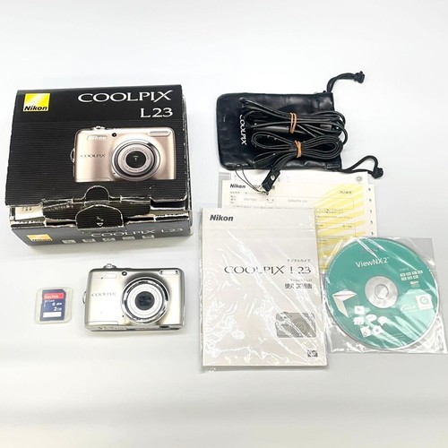 Nikon coolpix l23 silber - coolpix,